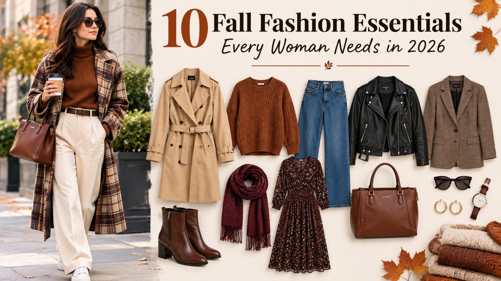 10 Fall Fashion Essentials Every Woman Needs in 2026-2027