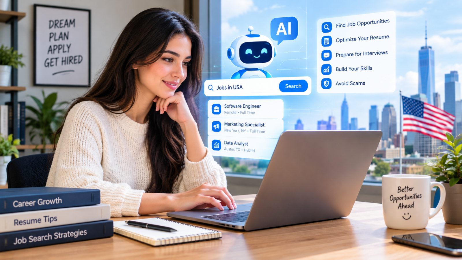 How to Use AI to Find a Job in USA