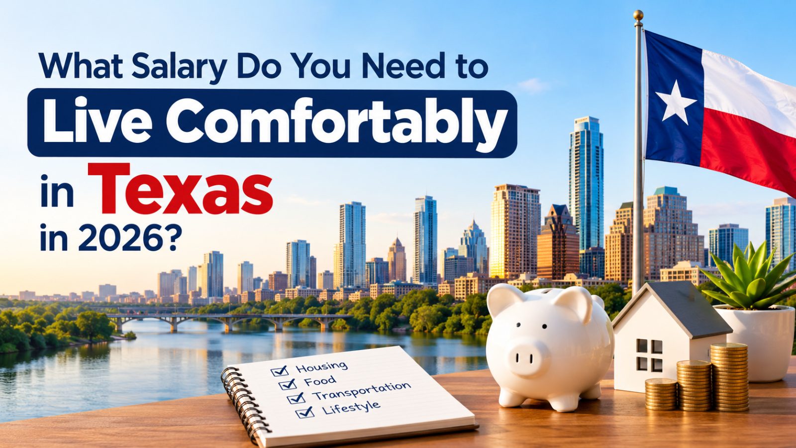 What salary do you need to live comfortably in Texas?